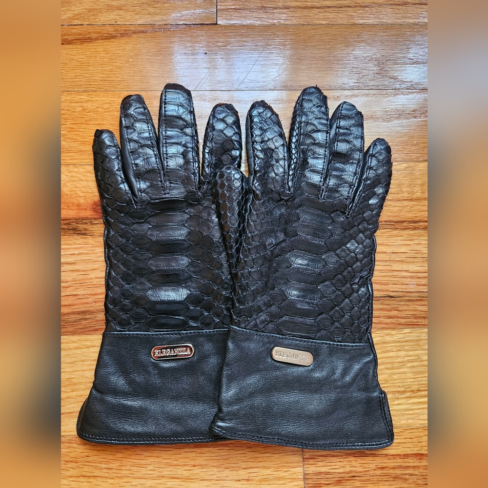 Eleganzza Leather gloves Size 7,5